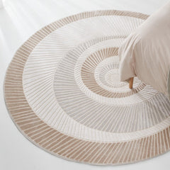 3Dカットデザイン!贅沢ウィルトン織の高品質カーペット(CONCH)