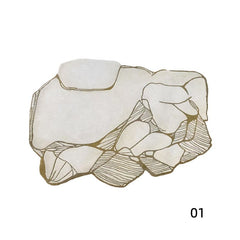 高級手作りタフティングガン刺しカーペット(reef)