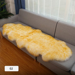オーストラリア産高品質シープスキンラグ:厚手の長毛、快適さと贅沢さの完璧な融合(Sheepskin)