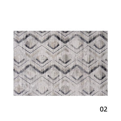 Classic Scandinavian 3D design Wilton woven carpet (meredith-blue)