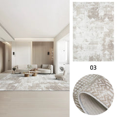 定番北欧風3Dデザインのウィルトン織カーペット(velvet)