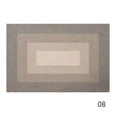 90%天然ヤク毛と天然素材のみ使用した手織りカーペット!長くご愛用できる高品質な一品(ORBIT)