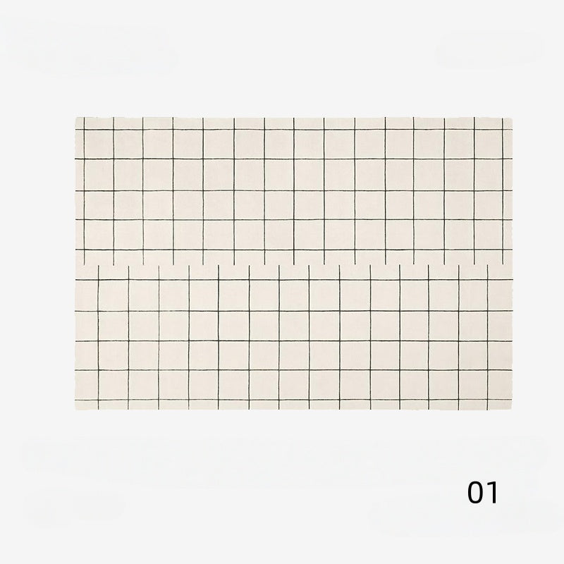 高級手作りタフティングガン刺しカーペット(Gridline)