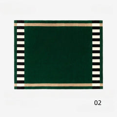 高級手作りタフティングガン刺しカーペット(Frame Stripe)