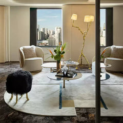 高級手作りタフティングガン刺しカーペット(Paralle Tone)