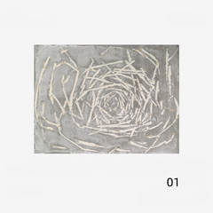 高級手作りタフティングガン刺しカーペット(Willow Spiral)