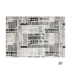 定番北欧風3Dデザインのウィルトン織カーペット(Celluloid)