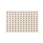 Machine-woven carpet made from pure natural wool! A high-quality item that you can use for a long time (Black Stone Apartment)