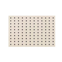 Machine-woven carpet made from pure natural wool! A high-quality item that you can use for a long time (Black Stone Apartment)