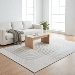 定番北欧風3Dデザインのウィルトン織カーペット(Nottingham)