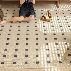 純天然羊毛を使用した機械織りのカーペット!長くご愛用できる高品質な一品(Black Stone Apartment)