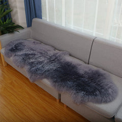 オーストラリア産高品質シープスキンラグ:厚手の長毛、快適さと贅沢さの完璧な融合(Sheepskin)