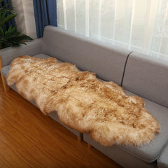 オーストラリア産高品質シープスキンラグ:厚手の長毛、快適さと贅沢さの完璧な融合(Sheepskin)