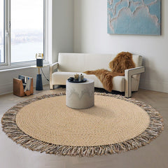 夏季に適した天然ジュート製カーペット(03)