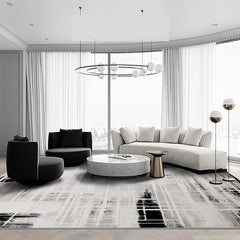 定番北欧風3Dデザインのウィルトン織カーペット(Film)