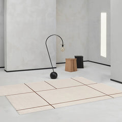 高級手作りタフティングガン刺しカーペット(Linear Field)