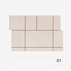 高級手作りタフティングガン刺しカーペット(Linear Field)