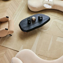 高級手作りタフティングガン刺しカーペット(Muted Form)