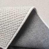 ニュージーランドウール!裏まで天然素材のみの極厚無地カーペット(Basic)