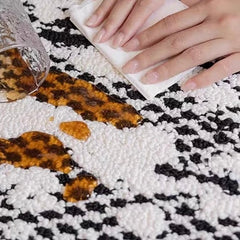 定番北欧風3Dデザインのウィルトン織カーペット(Waterproof Carpet-28)