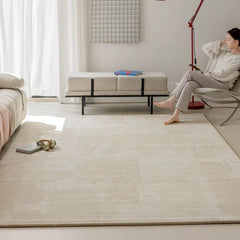 定番北欧風3Dデザインのウィルトン織カーペット(Lille)