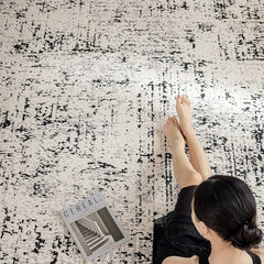定番北欧風3Dデザインのウィルトン織カーペット(Waterproof Carpet-11)