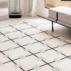 定番北欧風3Dデザインのウィルトン織カーペット(Waterproof Carpet-18)