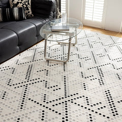 定番北欧風3Dデザインのウィルトン織カーペット(Waterproof Carpet-14)