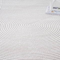 モノクロの部屋にぴったり。おしゃれグレーのウィルトン織ラグ(HALFHALF)