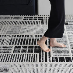 定番北欧風3Dデザインのウィルトン織カーペット(Celluloid)