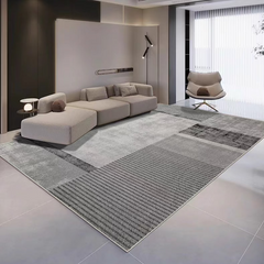 A classic Nordic 3D design Wilton woven carpet (Sea of Clouds)