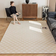 定番北欧風3Dデザインのウィルトン織カーペット(Dawn Dusk)