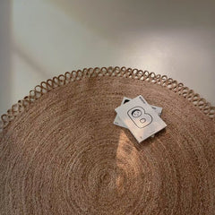 夏季に適した天然ジュート製カーペット(Sunflower)