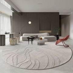 高級手作りタフティングガン刺しカーペット(Ripples)