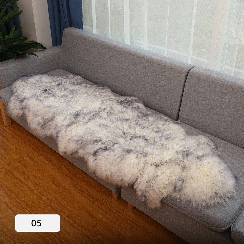 オーストラリア産高品質シープスキンラグ：厚手の長毛、快適さと贅沢さの完璧な融合（Sheepskin）