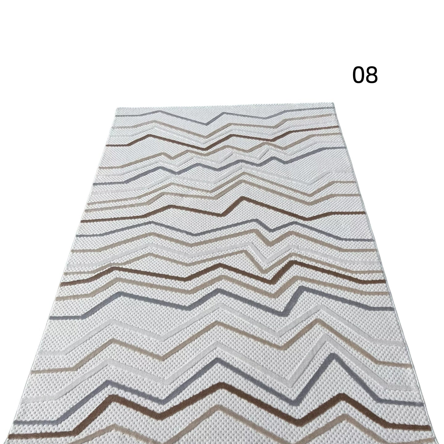 定番北欧風3Dデザインのウィルトン織カーペット（Bern）