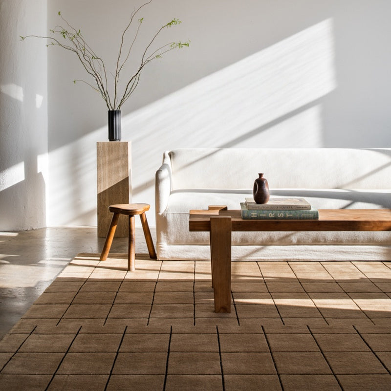 高級手作りタフティングガン刺しカーペット（Gridline）