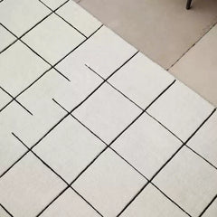 高級手作りタフティングガン刺しカーペット（Gridline）