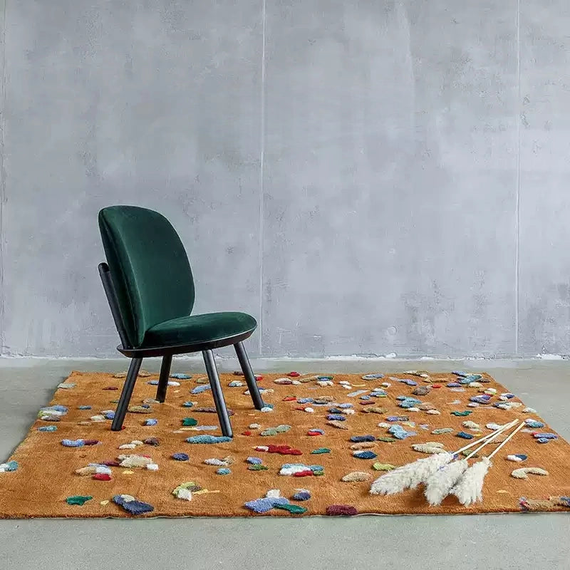 高級手作りタフティングガン刺しカーペット（Confetti Field）