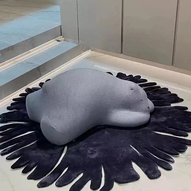 高級手作りタフティングガン刺しカーペット（Ember Bloom）