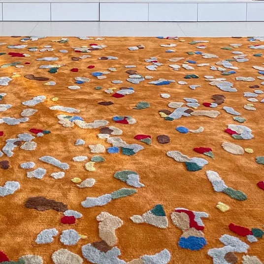 高級手作りタフティングガン刺しカーペット（Confetti Field）