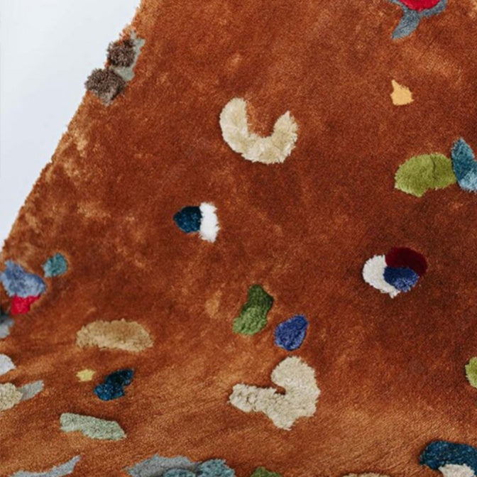 高級手作りタフティングガン刺しカーペット（Confetti Field）