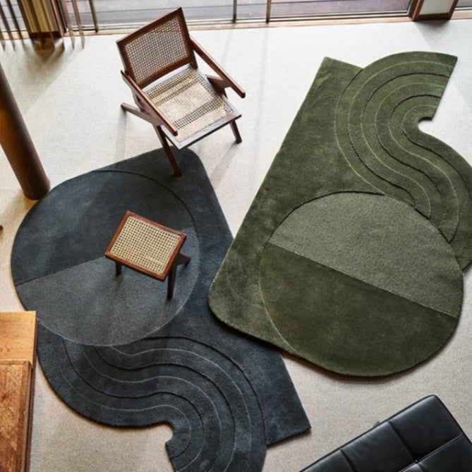 高級手作りタフティングガン刺しカーペット（Arc Balance）