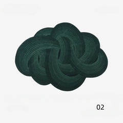 高級手作りタフティングガン刺しカーペット（Eternal Knot）