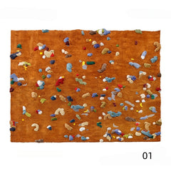 高級手作りタフティングガン刺しカーペット（Confetti Field）