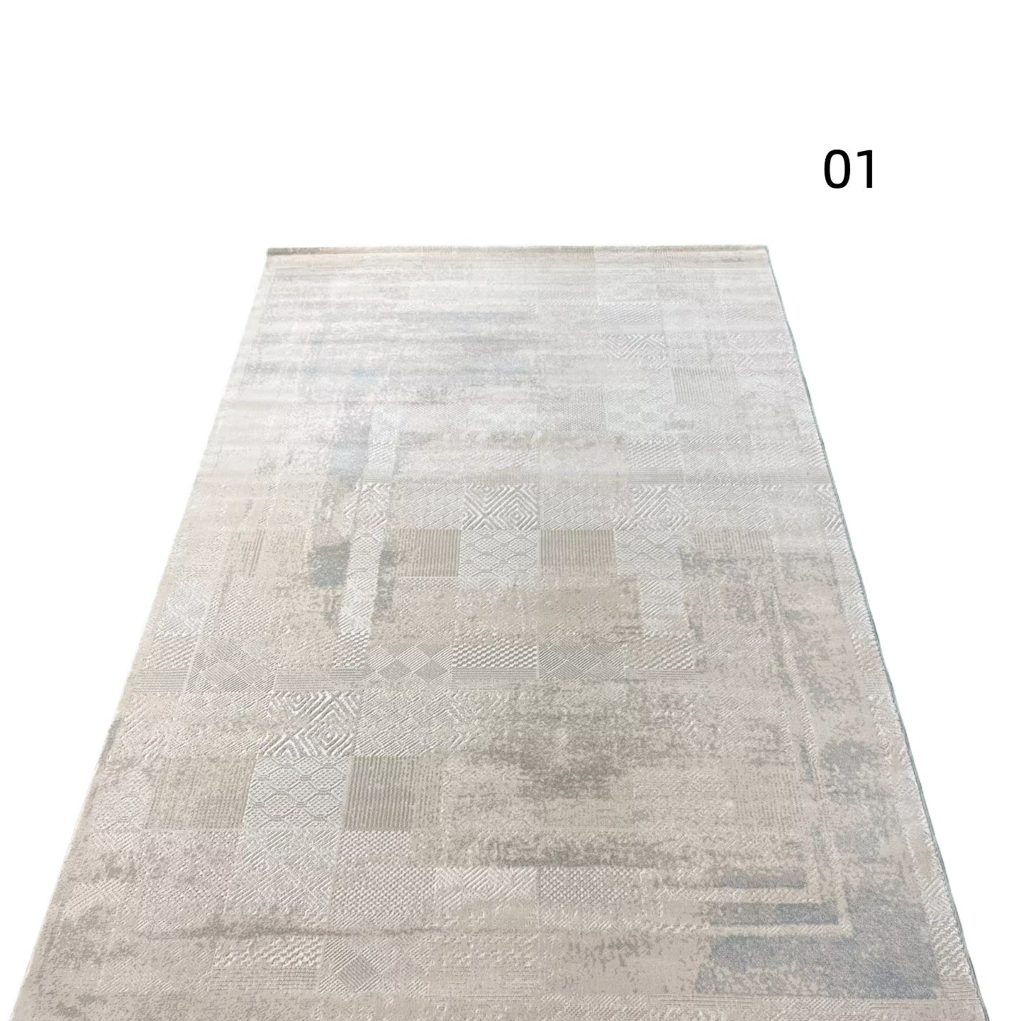 定番北欧風3Dデザインのウィルトン織カーペット（Mandor）