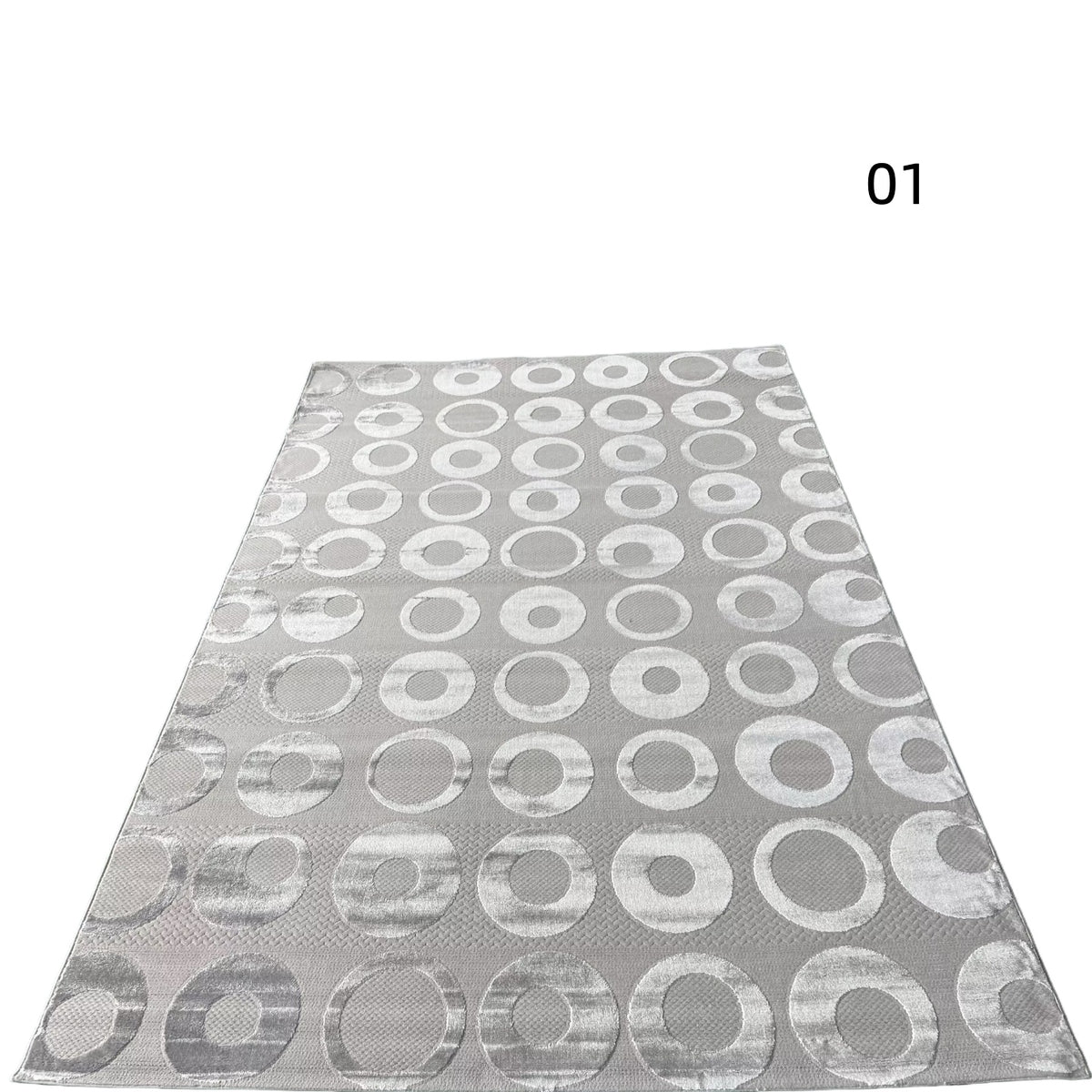 定番北欧風3Dデザインのウィルトン織カーペット（Bern）