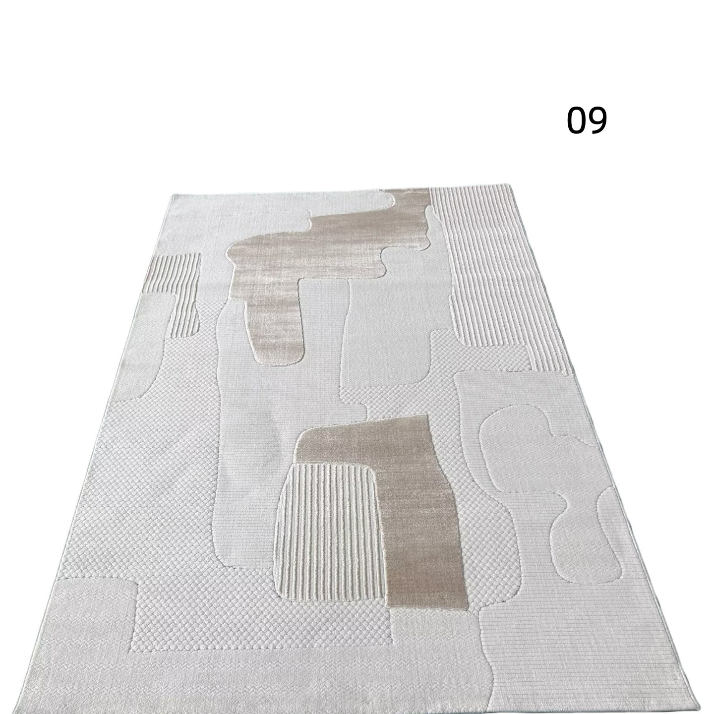 定番北欧風3Dデザインのウィルトン織カーペット（Bern）