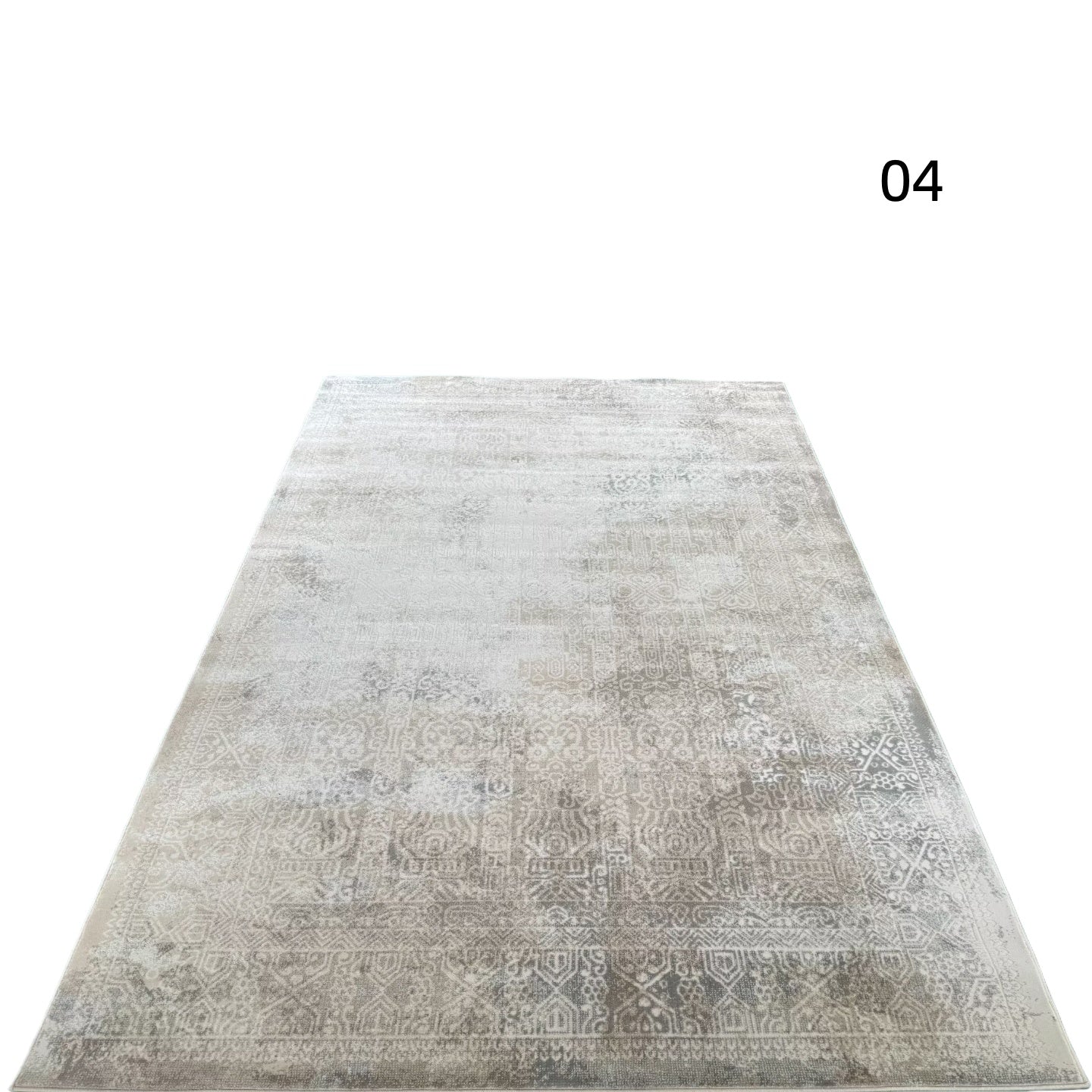 定番北欧風3Dデザインのウィルトン織カーペット（Mandor）