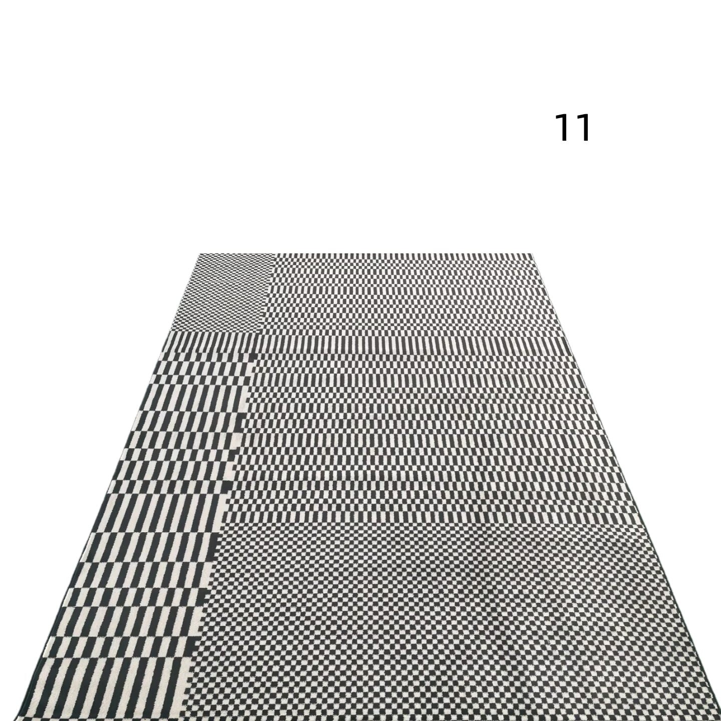 定番北欧風3Dデザインのウィルトン織カーペット（Porla）